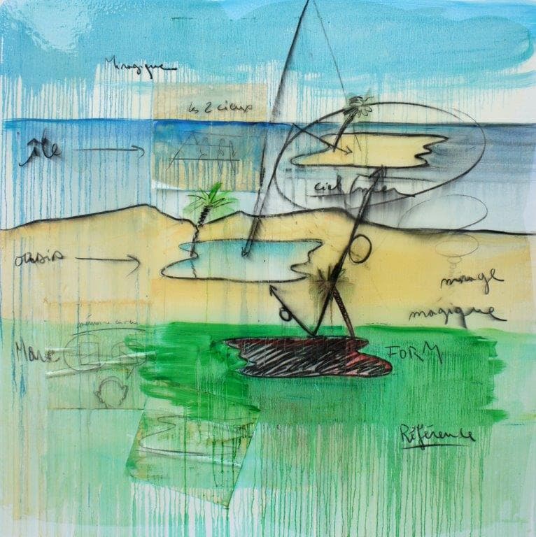 Ile OASIS Mare - FABRICE HYBER